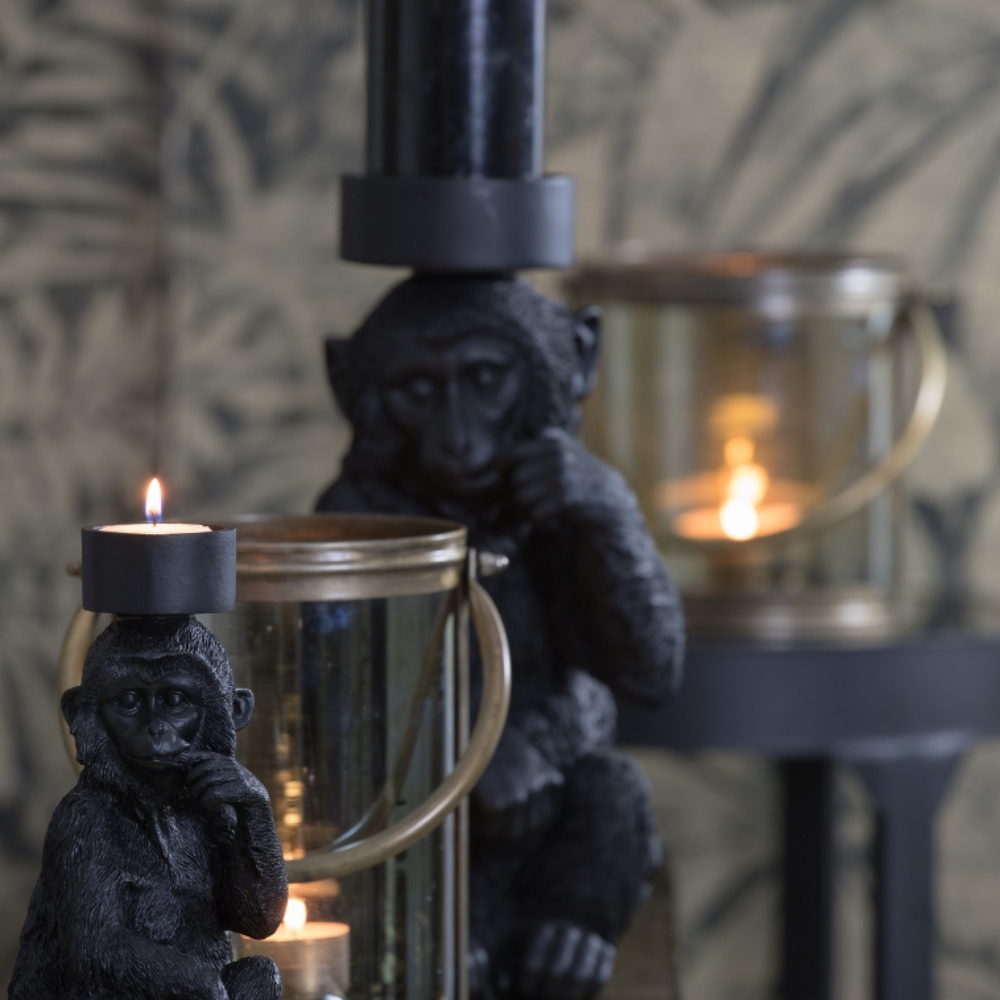 Kandelaar Monkey 32 cm