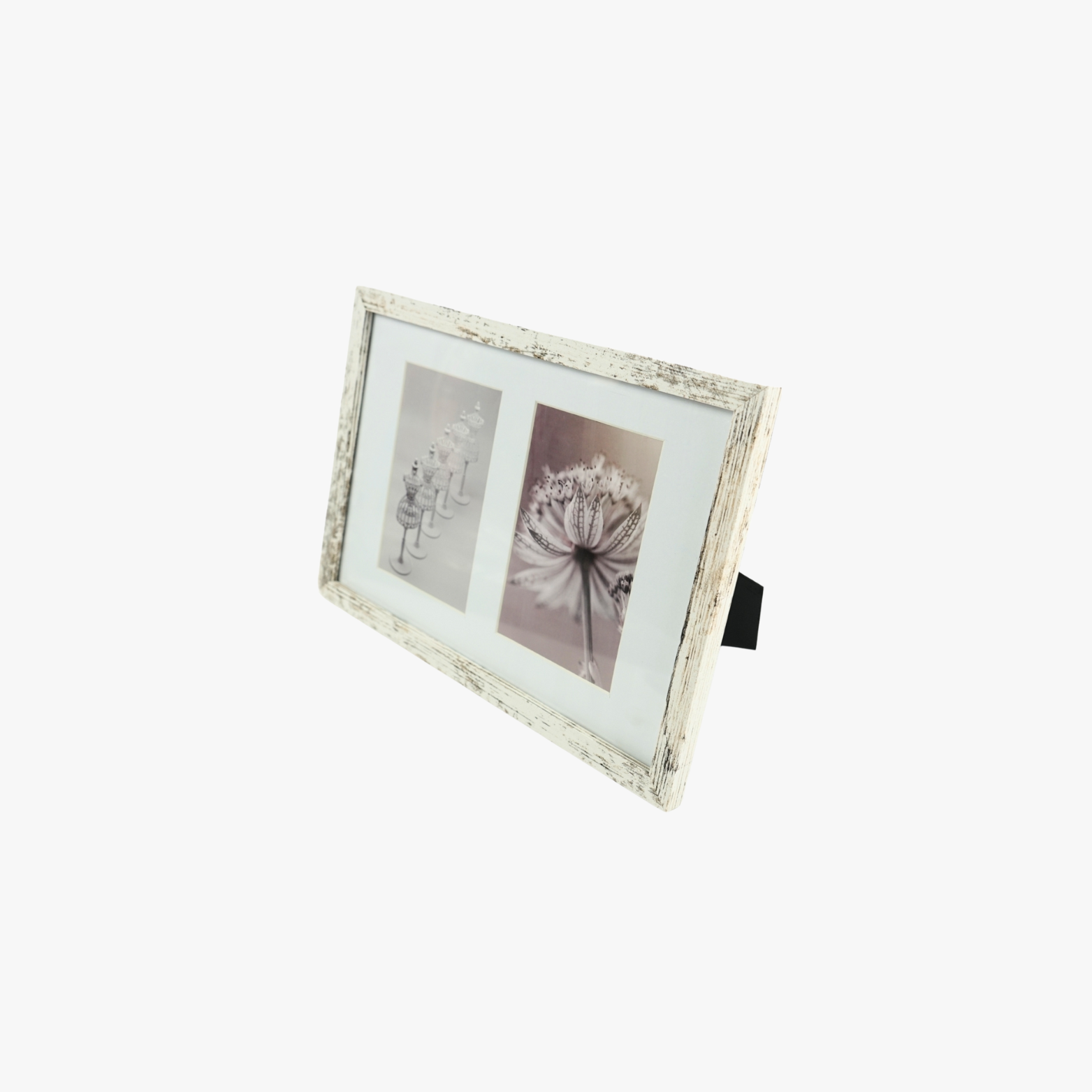 Fotolijst whitewash voor 2 foto's