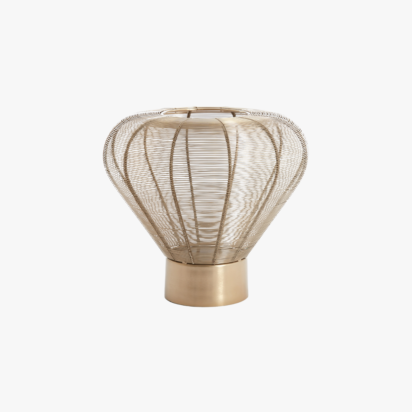 Light & Living theelichthouder Mealynn goudkleurig 21 cm