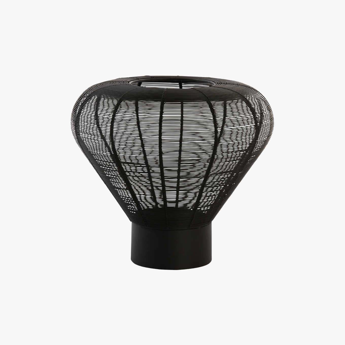 Light & Living theelichthouder Mealynn zwart 33 cm