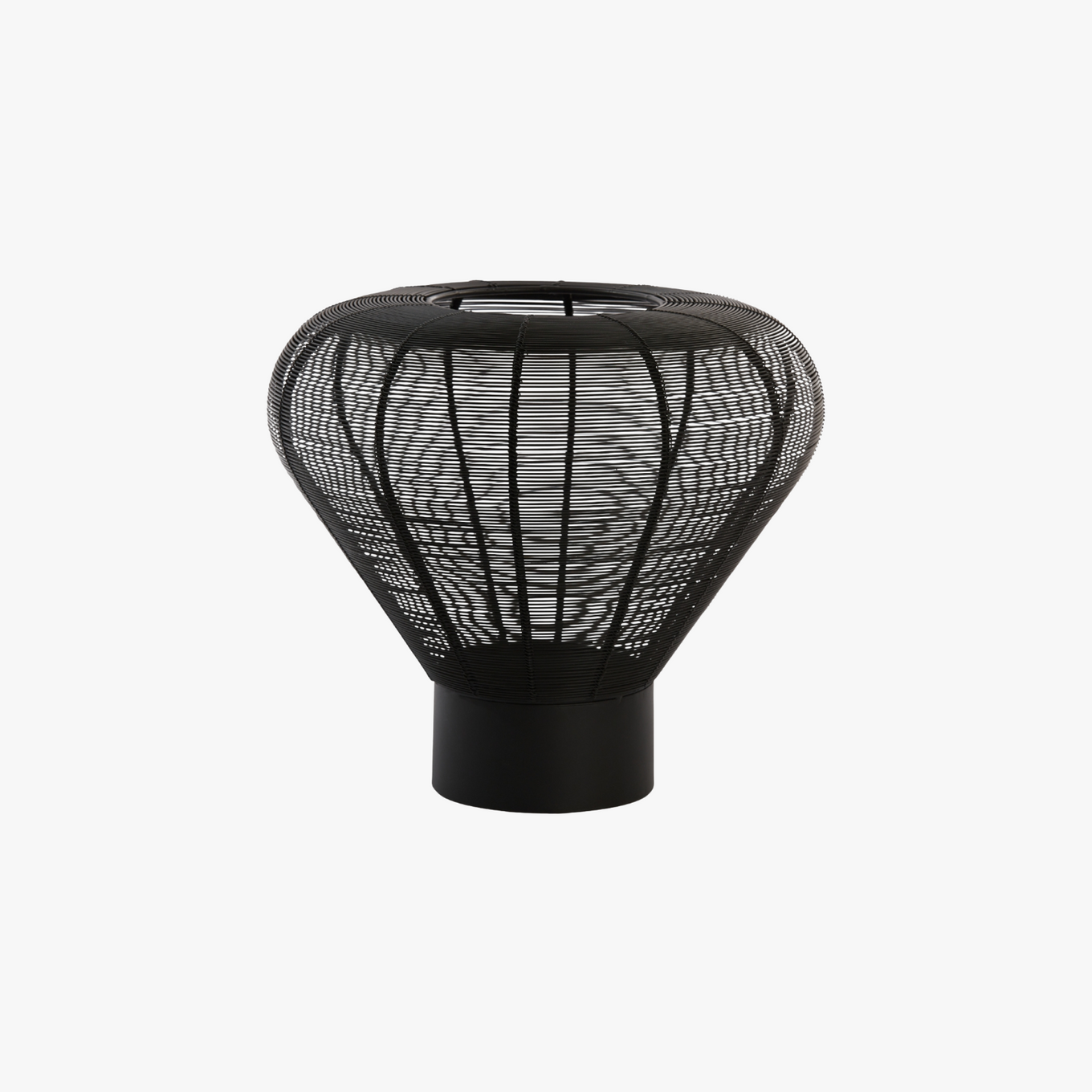 Light & Living theelichthouder Mealynn zwart 21 cm
