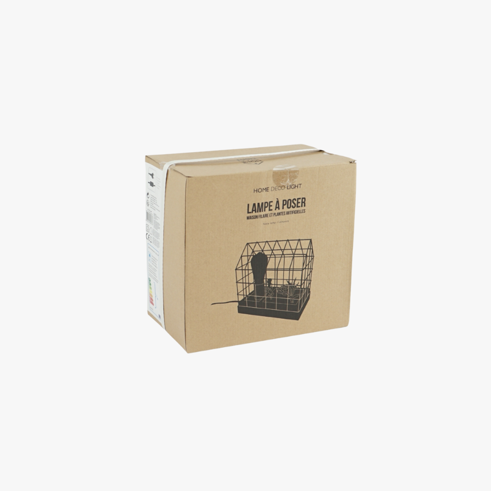 Tafellamp huis 25 cm