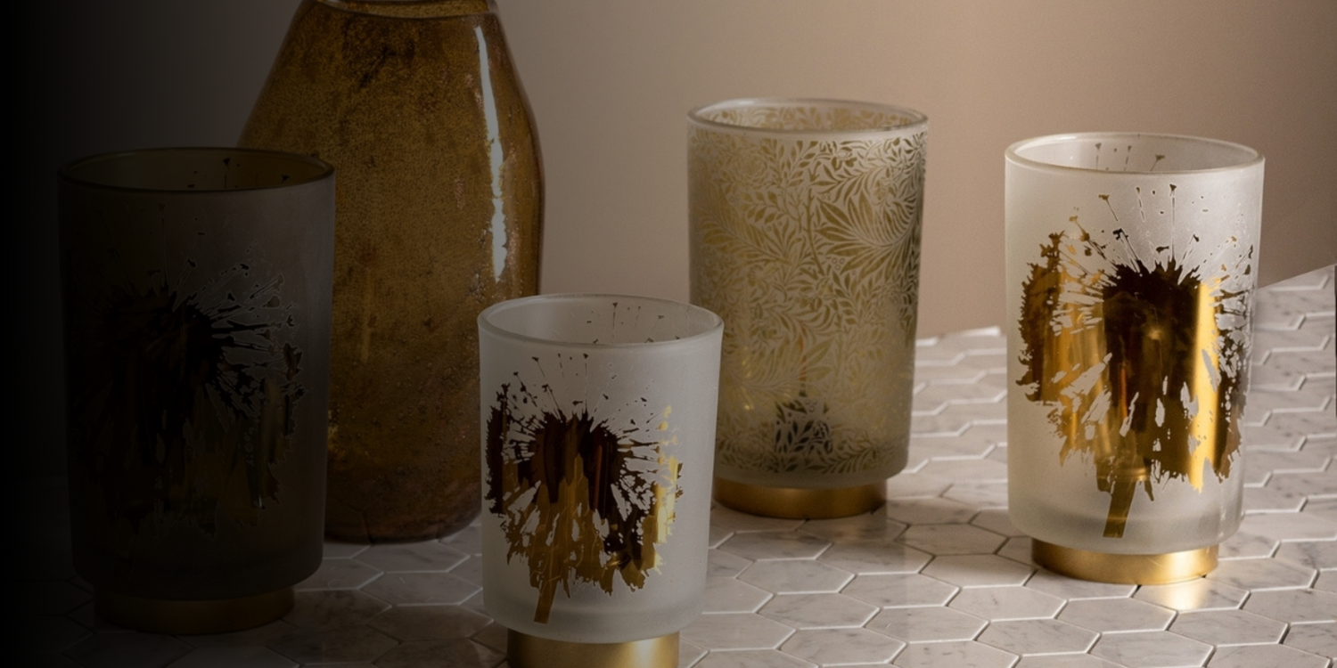 Vier verschillende tafellampen LED Besh