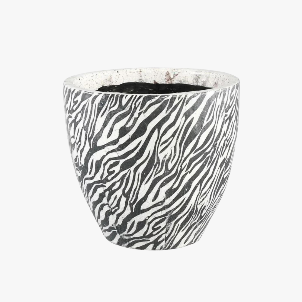 PTMD bloempot zebra 29 cm