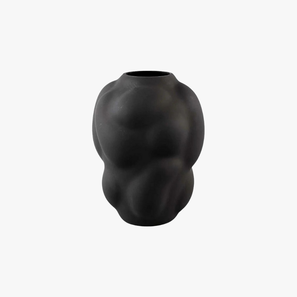 PTMD vaas Maride zwart 25 cm