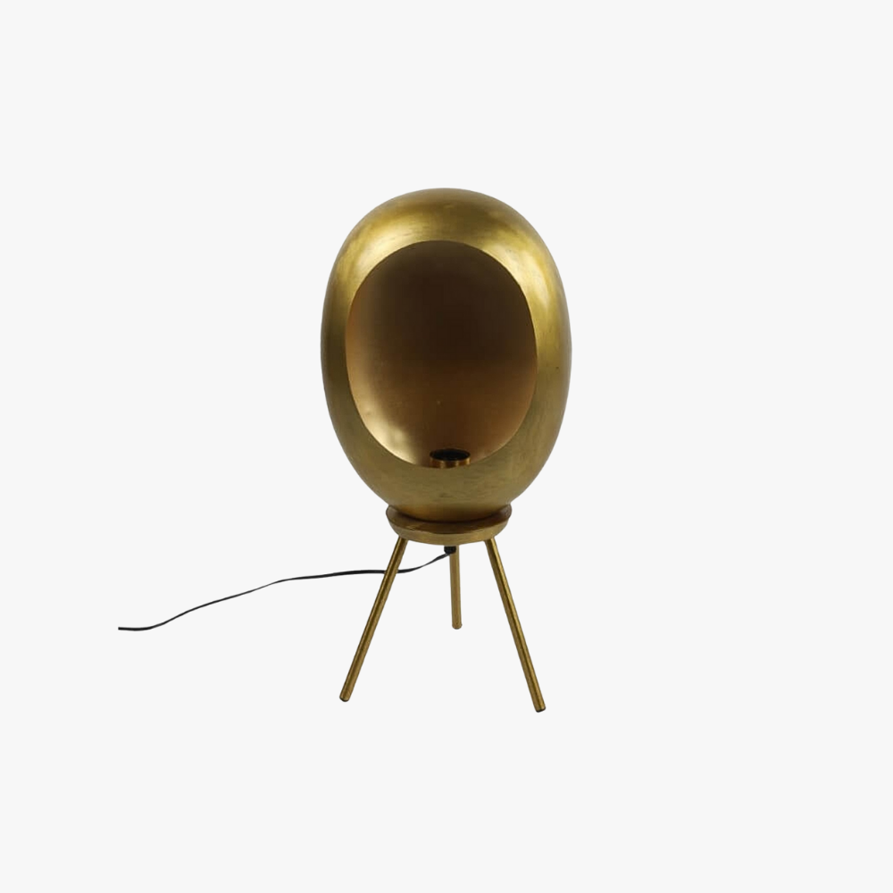 Tafellamp Eggy goudkleurig 53 cm