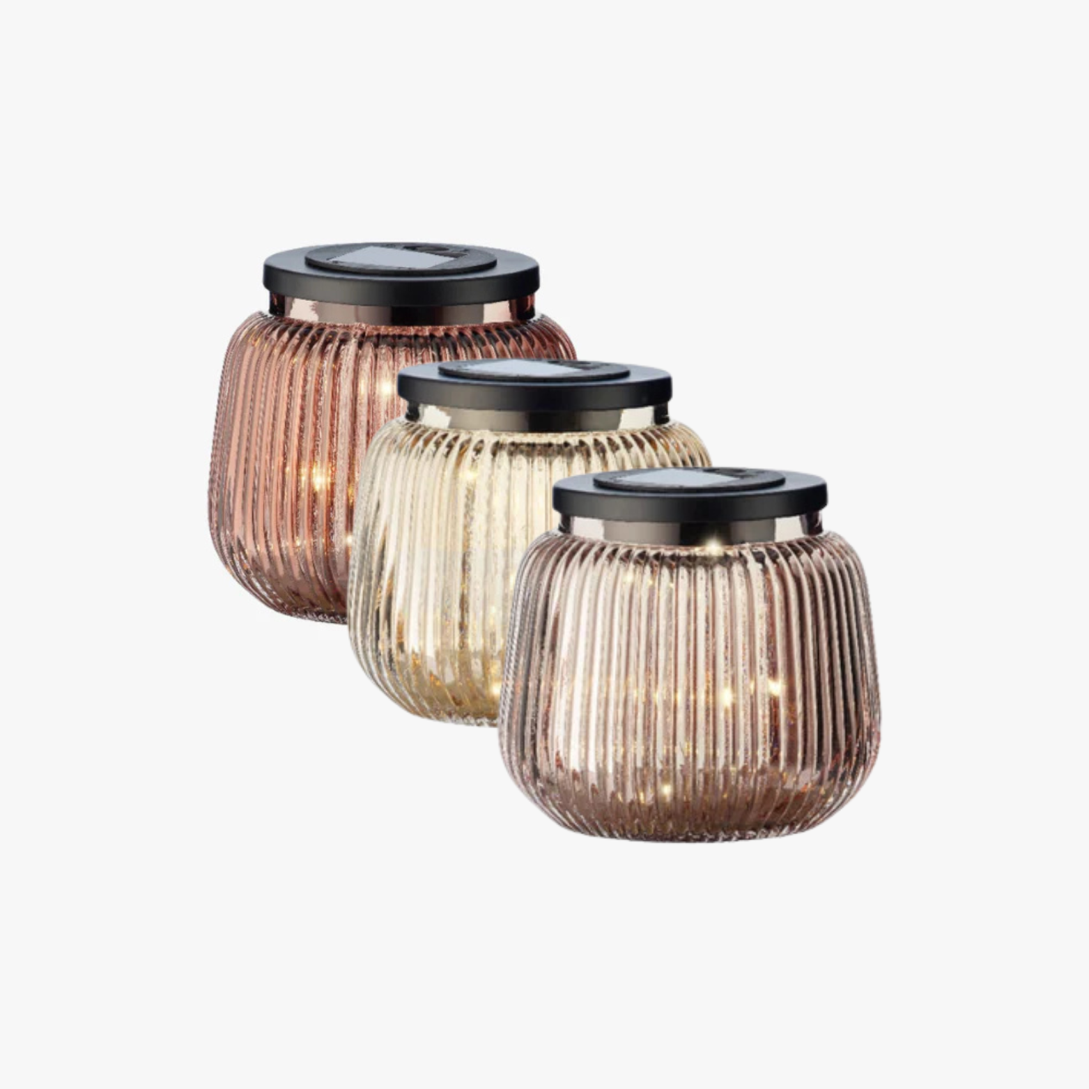 Tafellamp LED solar 13 cm [Set DEAL]