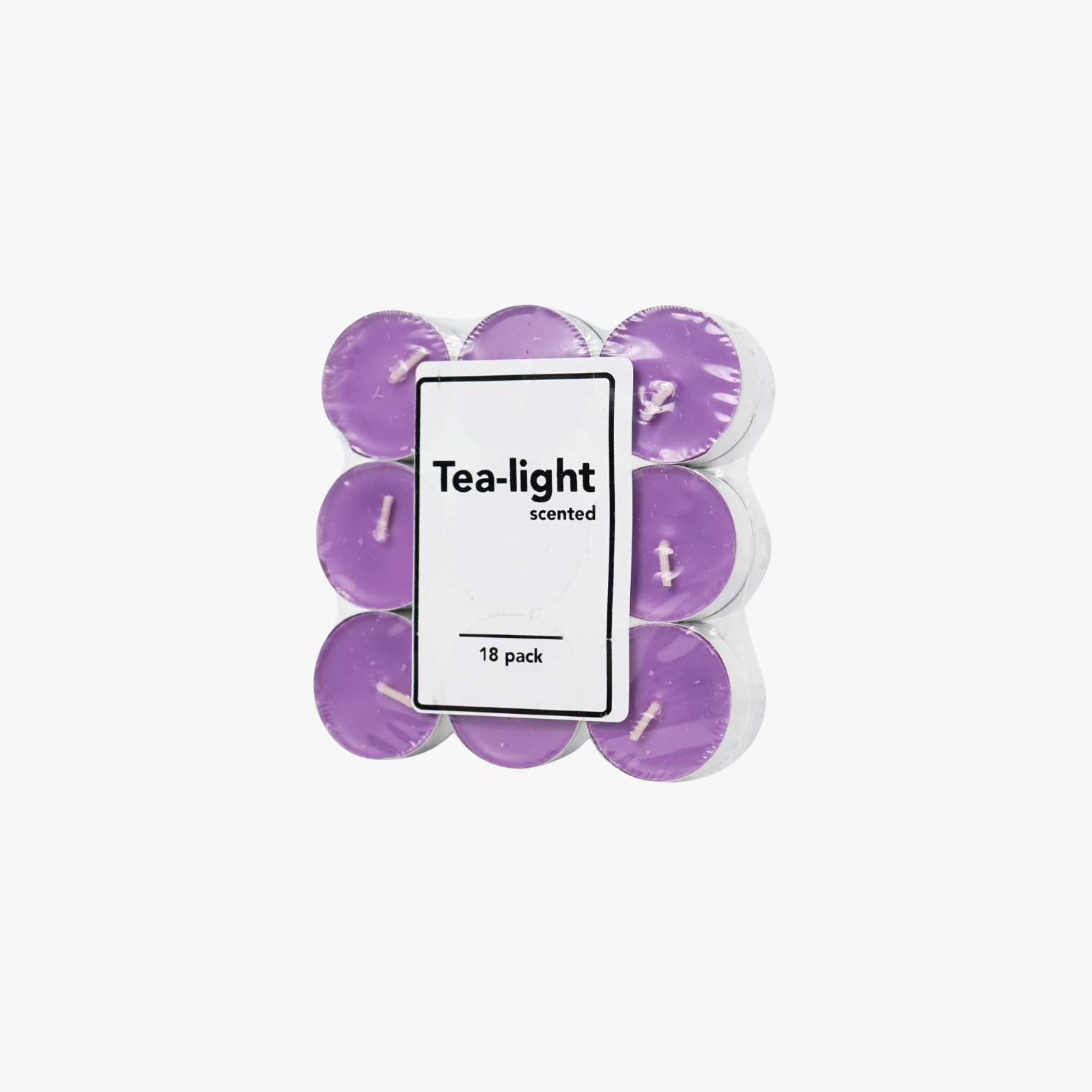 Geurtheelichten lavendel 4 cm [18 stuks]
